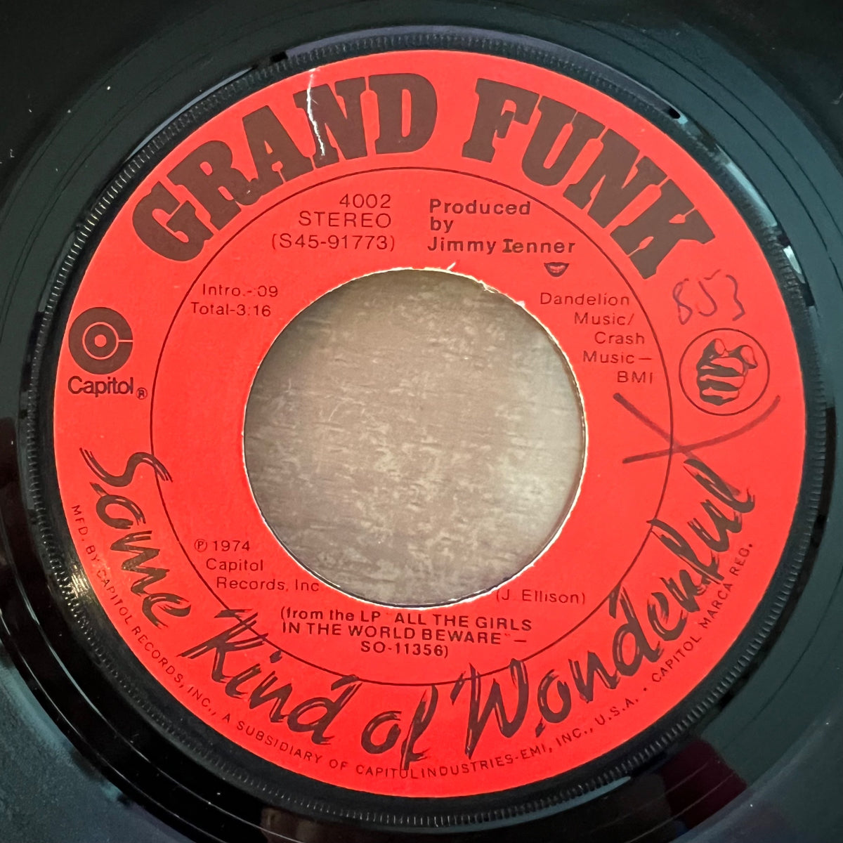 Grand Funk - Some Kind Of Wonderful / 1. US-Press. 1974 - (M-/VG+)
