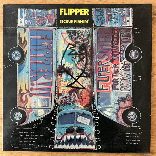 Flipper - Gone Fishing' / 1. UK-Press. 1987 - TOP