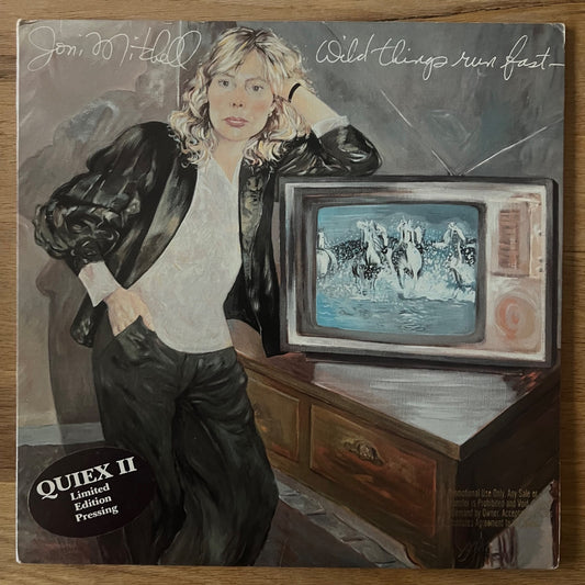Joni Mitchell - Wild Things Run Fast / US-Promo 1982 - Audiophile Press. - (M-/VG++)
