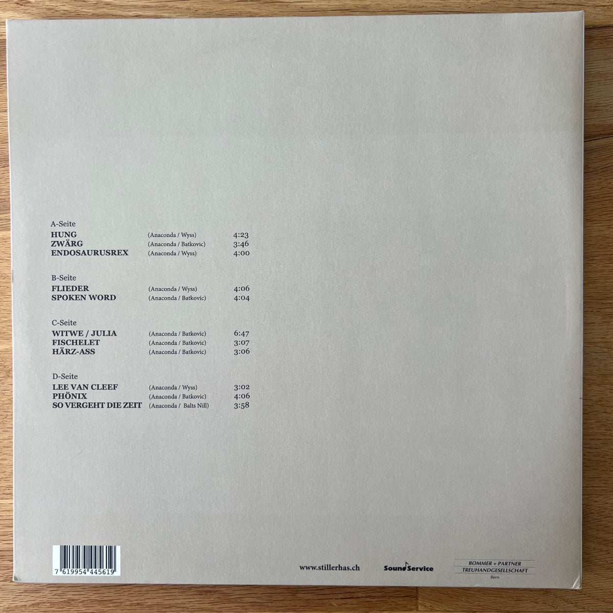 Stiller Has - Endosaurusrex / 2 LP - 1. Swiss-Press. 2017 - (M-/M-)