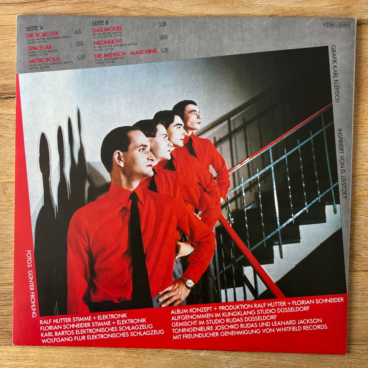 Kraftwerk - Die Mensch Maschine / 1. D-Press. 1978 - (M-/M-)
