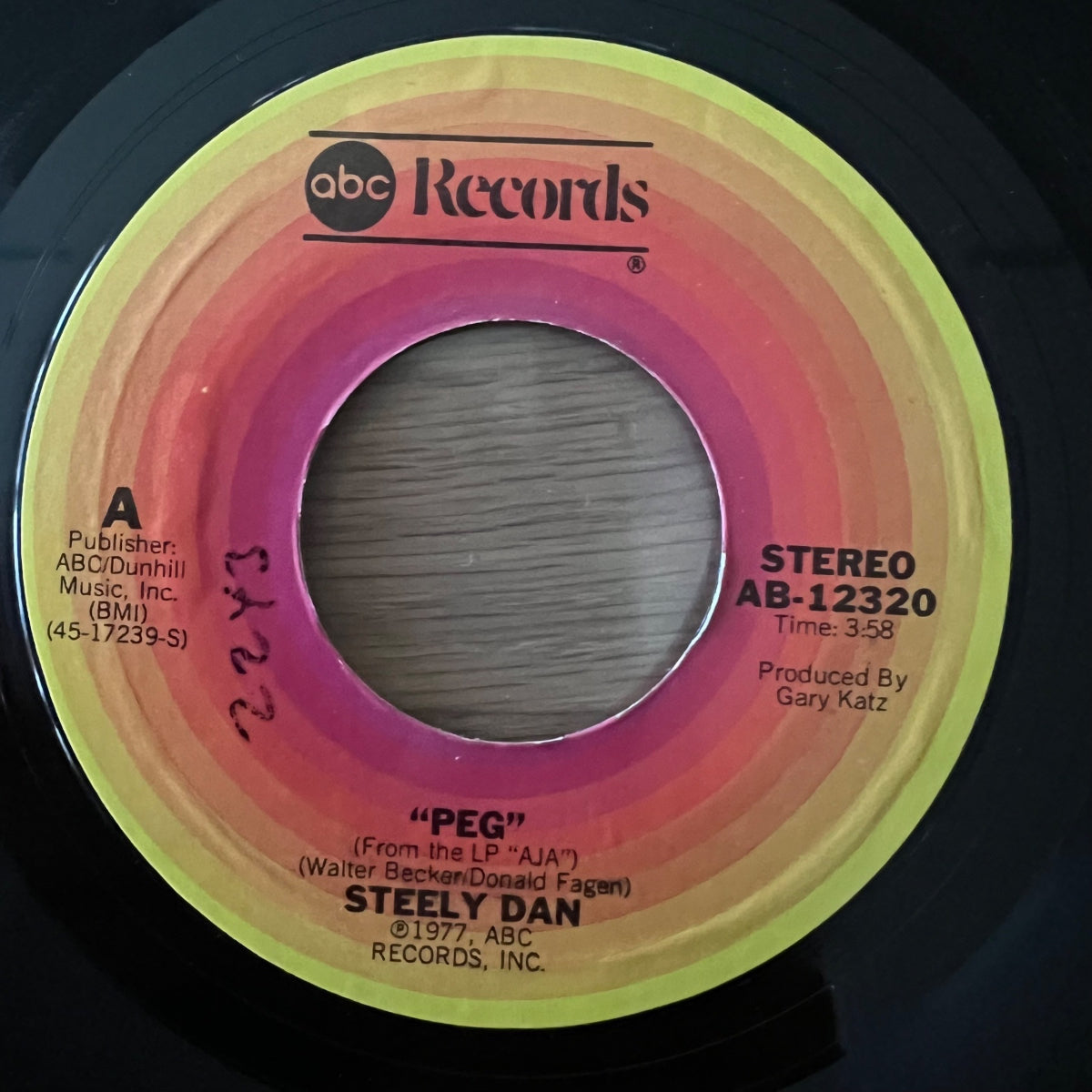 Steely Dan - Peg / 1. US-Press. 1977 - (M-/Neutral)