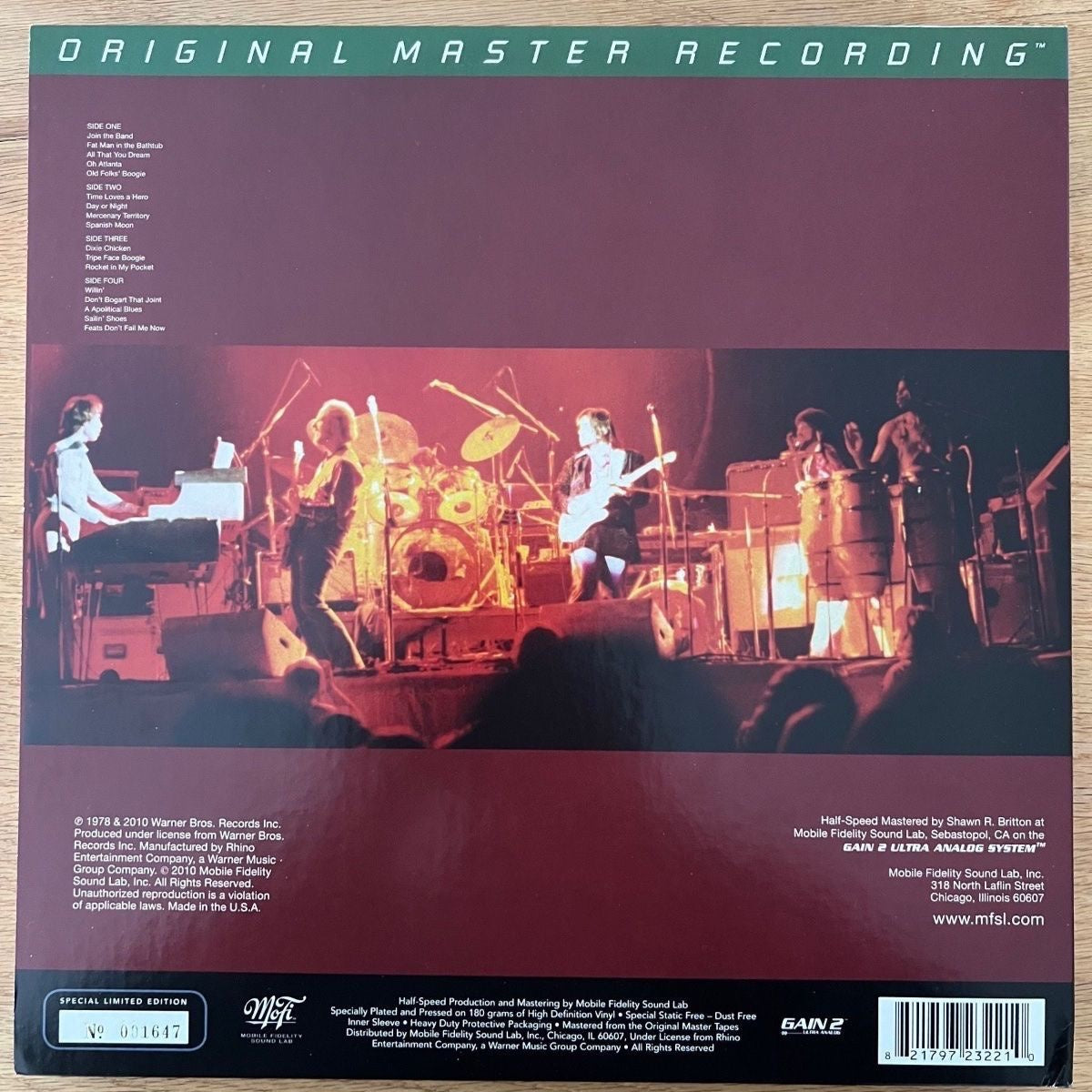 Little Feat - Waiting For Columbus / 2 LP - Audioph.MFSL 2010 - (M-/VG++)