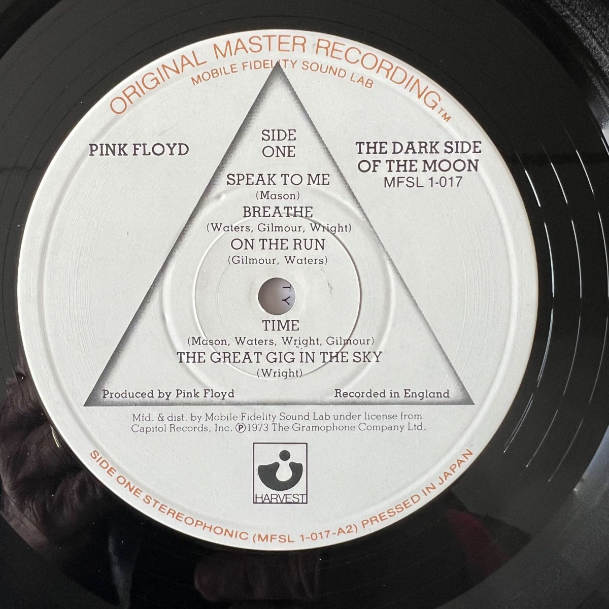 Pink Floyd - Dark Side Of The Moon / Audioph. MFSL 1979