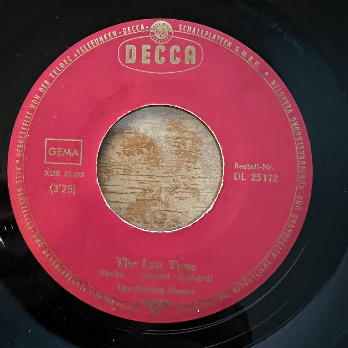 Rolling Stones - The Last Time / 1. D-Press. 1965 - Mono - (VG+/VG)