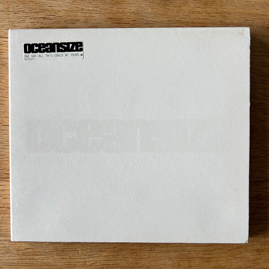 Oceansize - One Day All This Could Be Yours / CD-Maxi -1. UK-Press. 2003 - Digipak - (M-/M-)