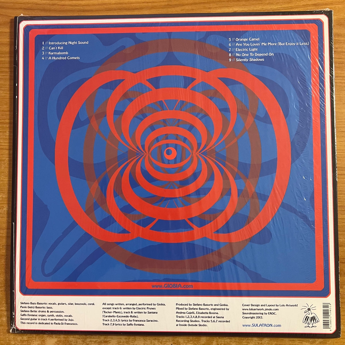 Giöbia - Introducing Night Sound / D-Press. 2016 - (Mint)