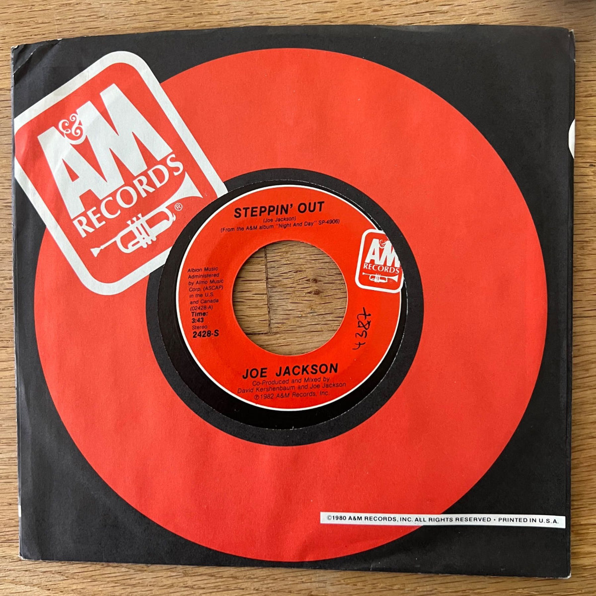 Joe Jackson - Steppin' Out / 1. US-Press. 1982 - (M-/M-)