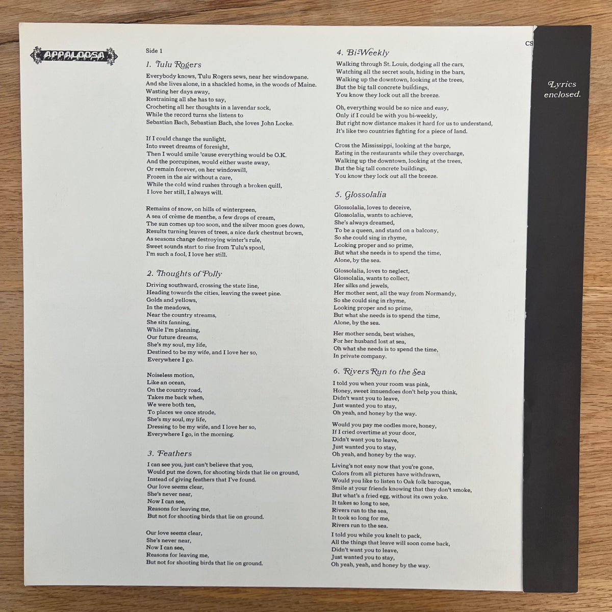 Appaloosa - Same / 1. US-Press. 1969 - (M-/VG)