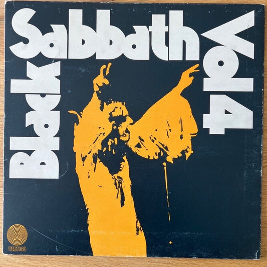 Black Sabbath - Vol 4 / 1. UK Press. 1972 - (VG+/VG+)