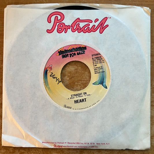 Heart - Straight On / 1. US-Press. 1978 - Very nice Copy