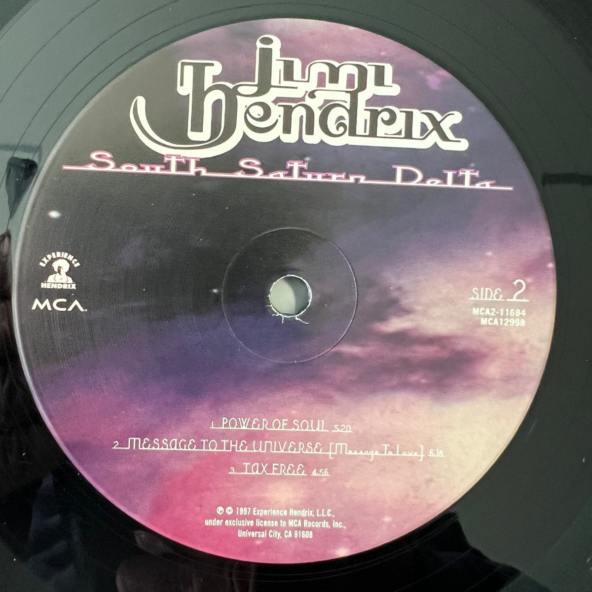 Jimi Hendrix - South Saturn Delta / 2 LP - 1. US-Press. 1997 - (Mint/Mint)