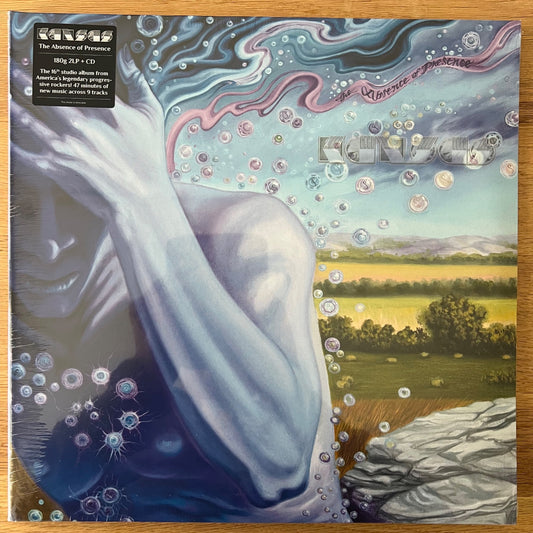 Kansas - The Absence Of Presence / 2 LP & CD - 180gr. Vinyl - 1. EU-Press. 2020 - (Mint & Sealed)