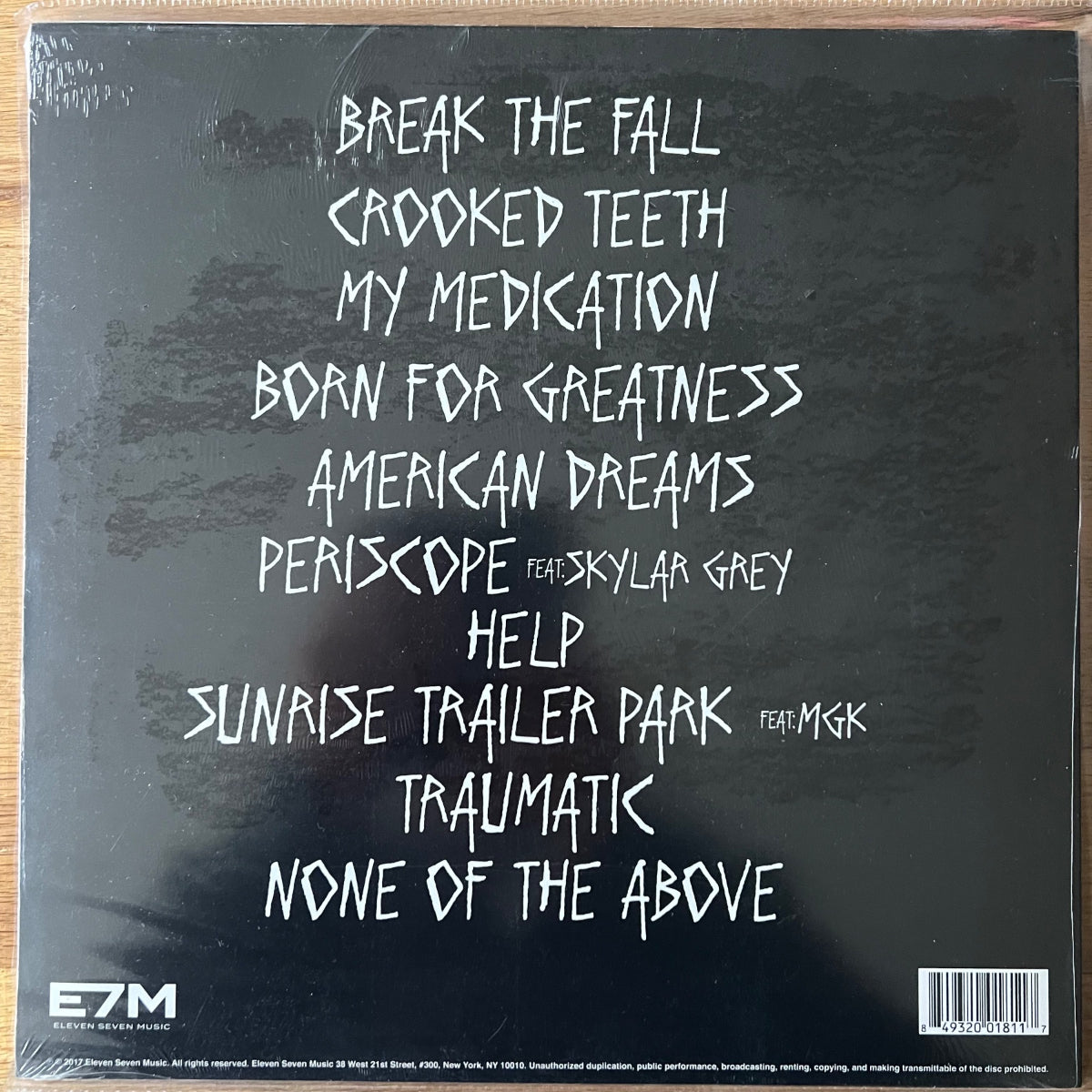 Papa Roach - Crooked Teeth / 1st US Press. 2017 -(Mint &amp; Sealed)
