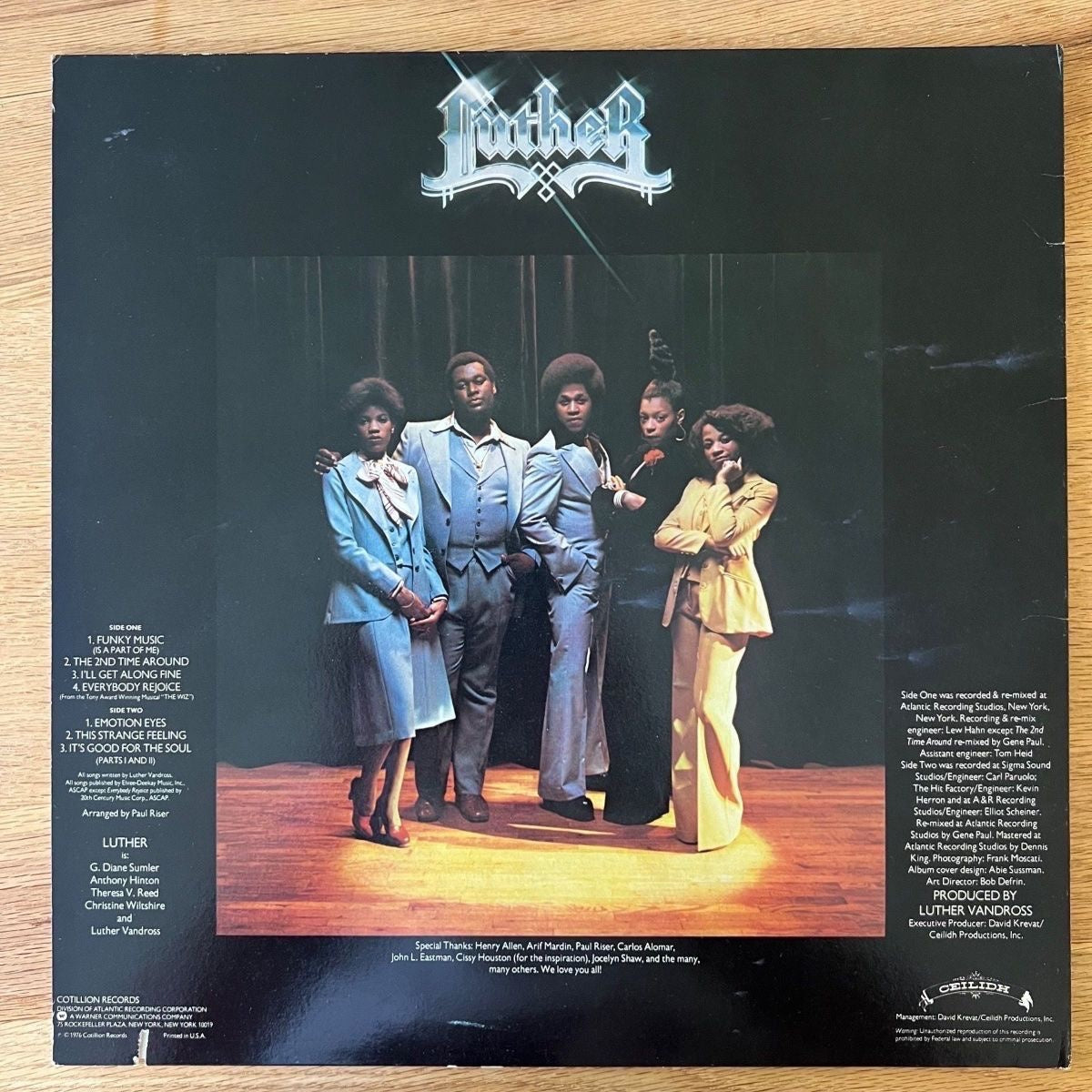 Luther - Same / 1. US-Press. 1976 - (M-/VG++)