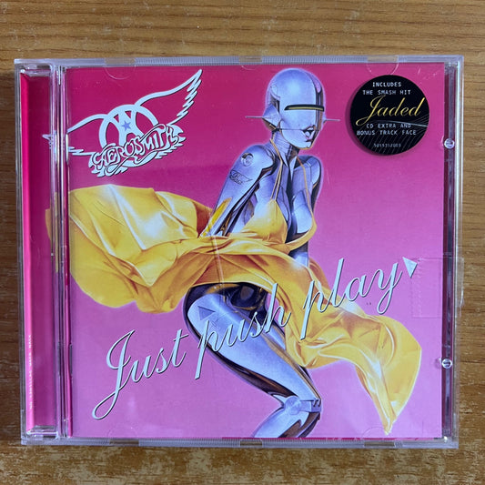 Aerosmith - Just Push Play / CD - 1. EU-Press. 2001 - (M-/M-)