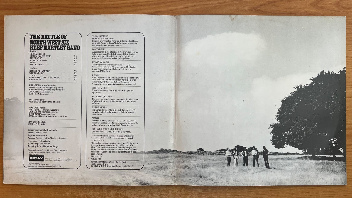 Keef Hartley Band - The Battle Of North West Six / 1. UK-Press. 1969 - (VG++/VG++)
