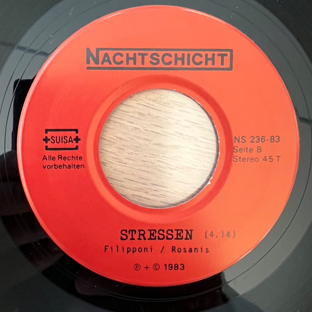 Nachtschicht - Egoischte / 1. Swiss-Press. 1983 - (M-/VG++)