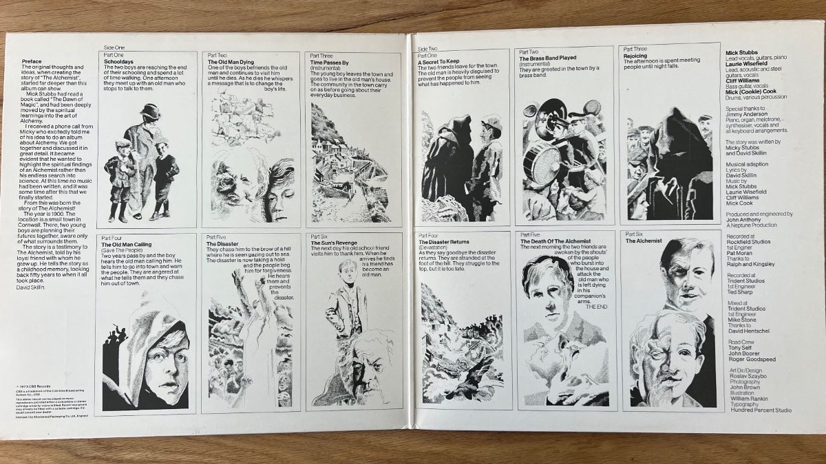 Accueil - L'Alchimiste / 1. Éditions britanniques. 1973 - (M-/VG++)