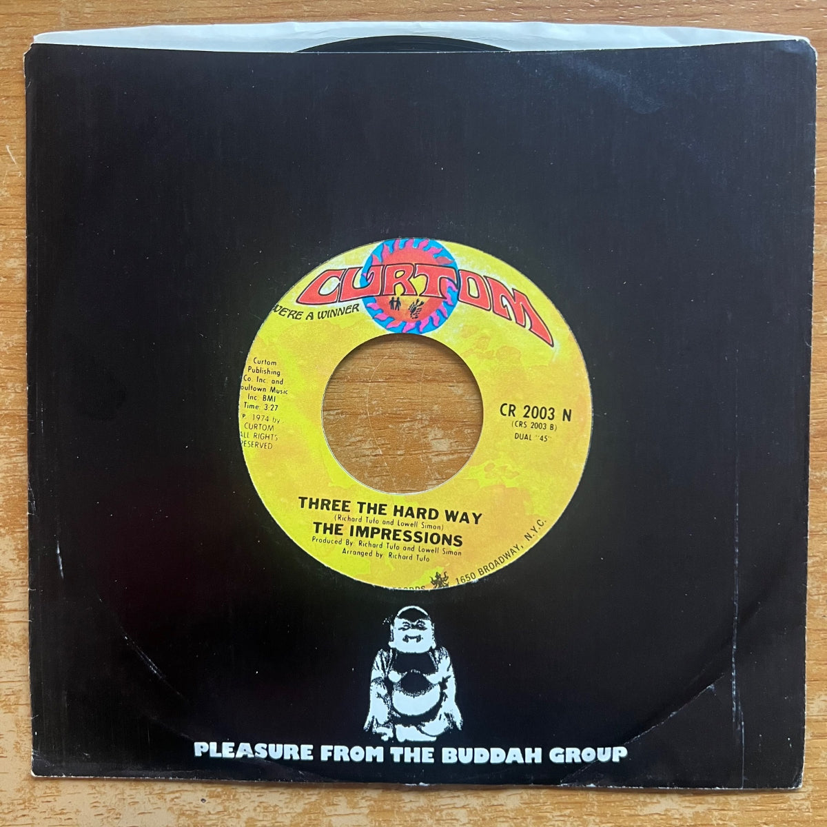 Impressions - Something's Mighty, Mighty Wrong / 1er pressage US. 1974 - (M-/VG+)