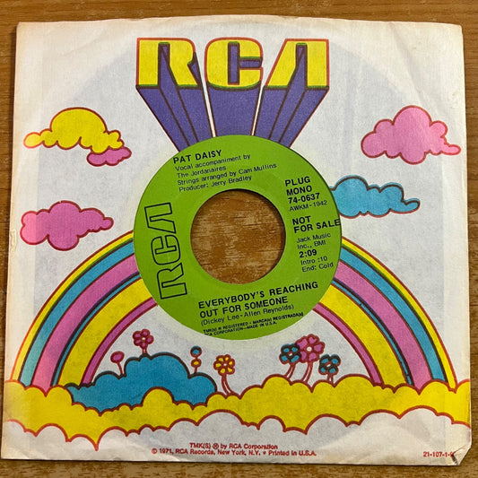 Pat Daisy - Everybody's Reaching Out For Someone / US-Promo 1973 - (M-/VG+)