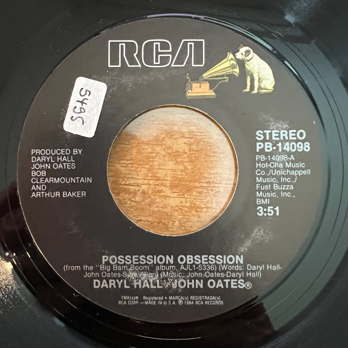 Daryl Hall & John Oates - Possession Obsession / 1. US-Press. 1985 - (M-/M-)