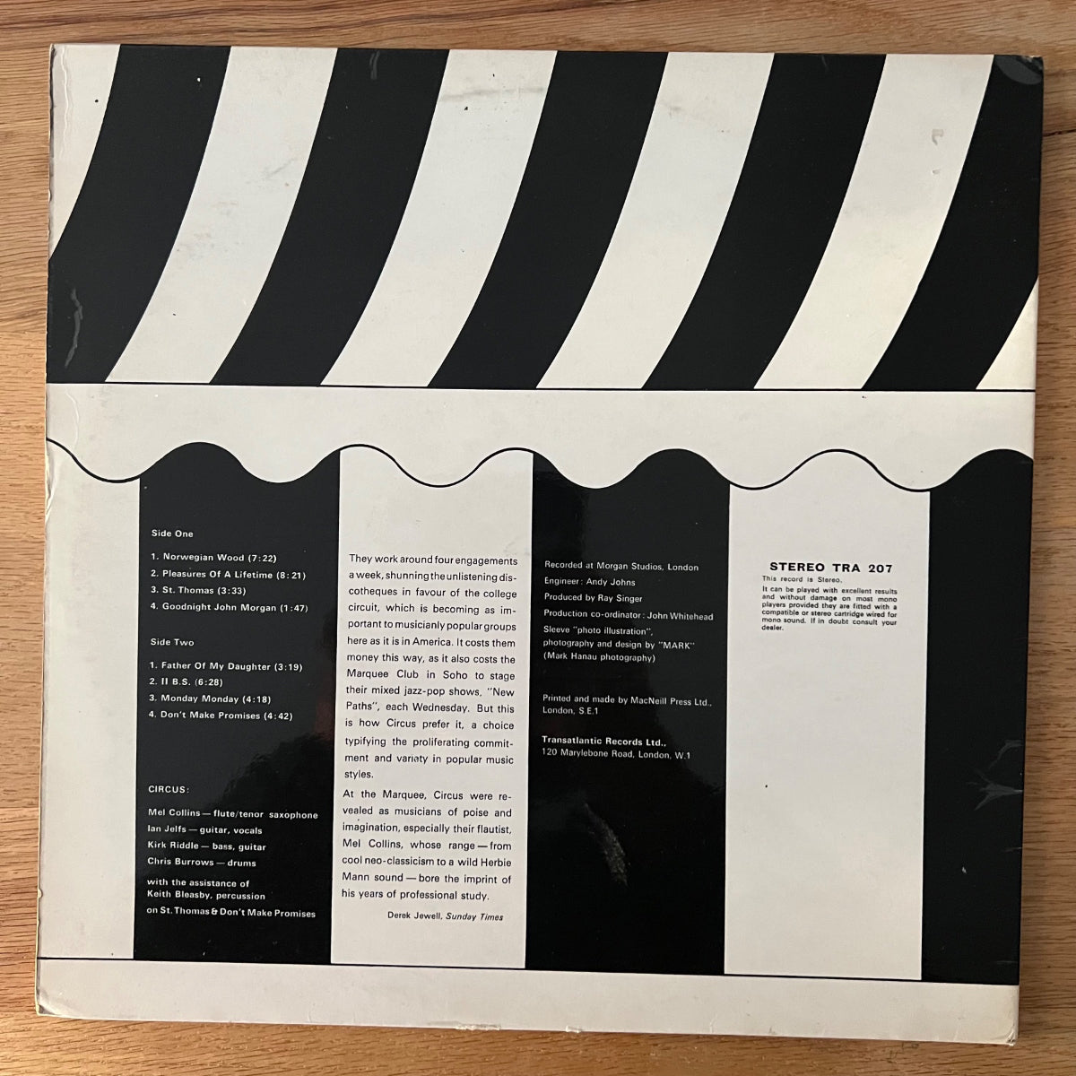 Circus - Same / 1. UK-Press. 1969 - (VG+/VG+)