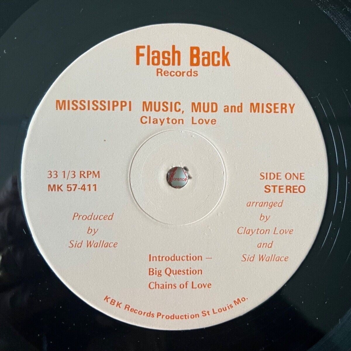 Clayton Love - Sings Mississippi Music, Mud & Misery / 1. US-Press. 197? - (M-/VG++)