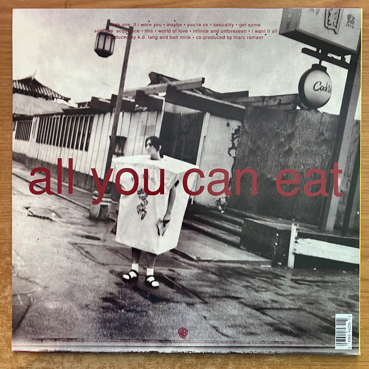 K.D. Lang - All You Can Eat / 1. US-Press. 1995 - (Mint/M-)