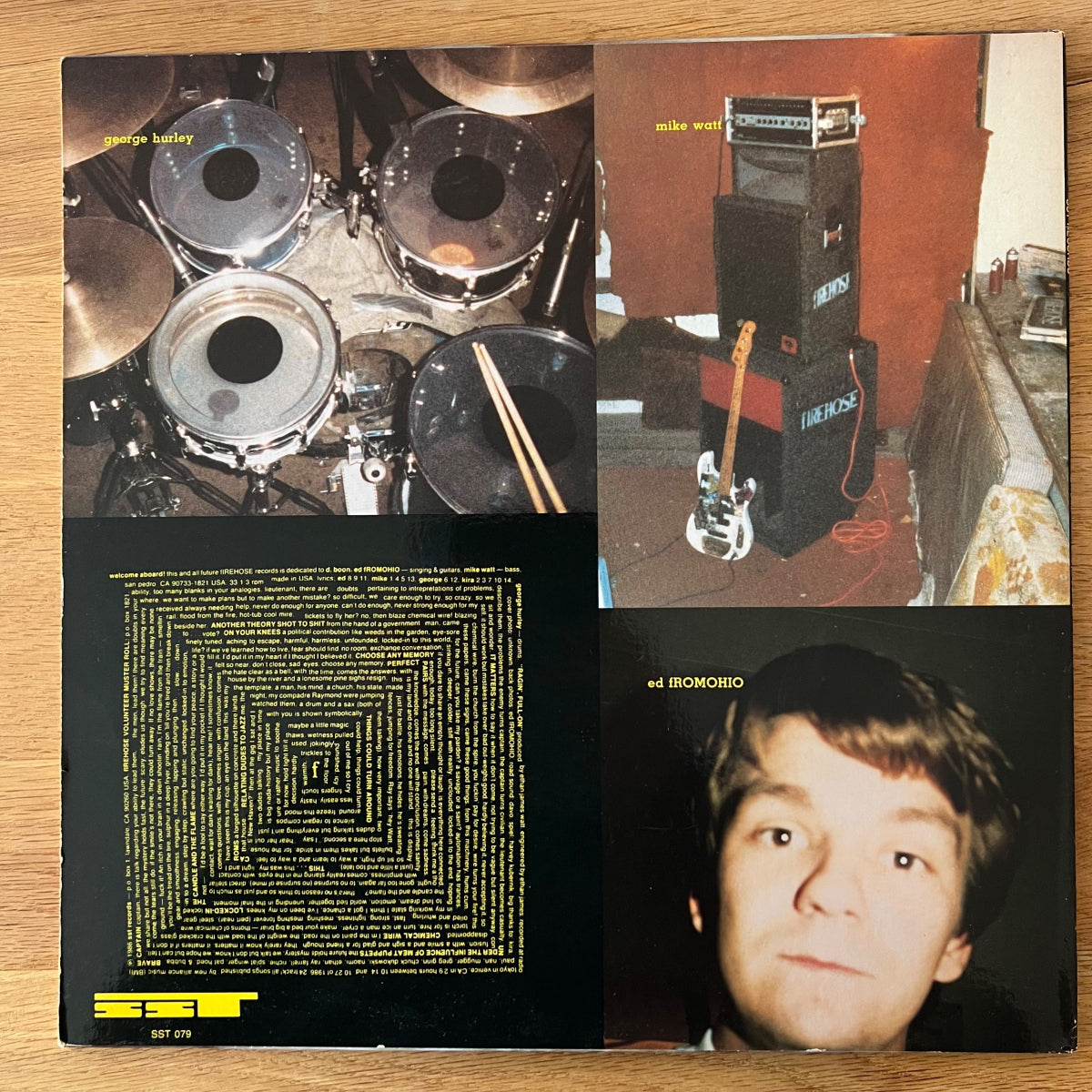 Firehose - Ragin', Full-On / 1. US-Press. 1986 - (M-/M-)