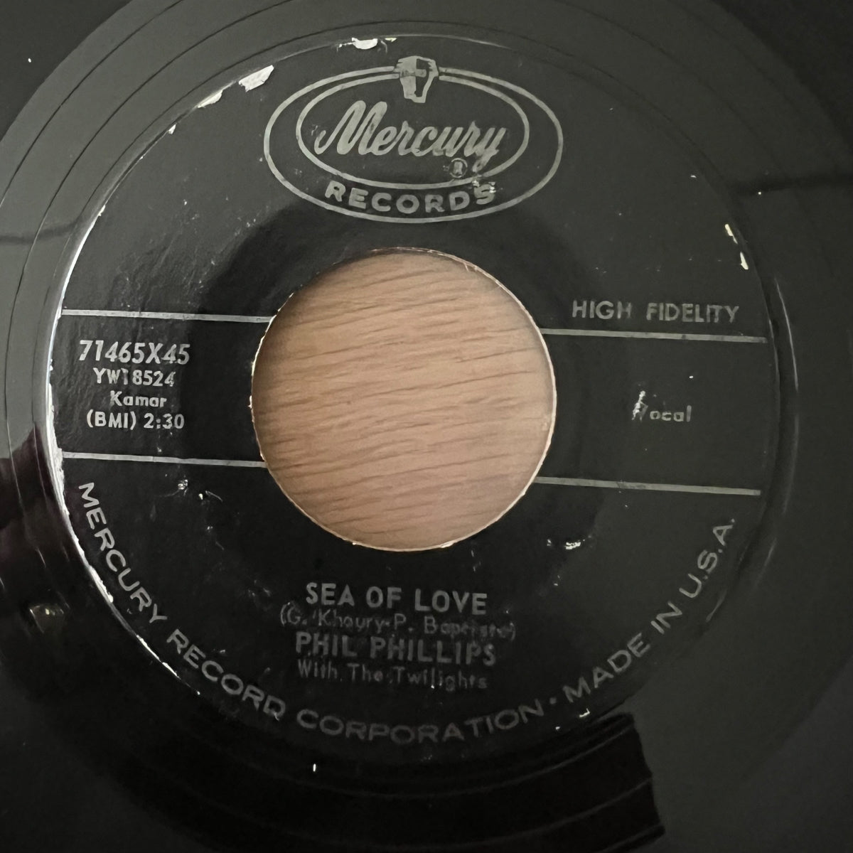 Phil Phillips & The Twilights - Sea Of Love / 1. US-Press. 1959 -. (VG/Neutral)