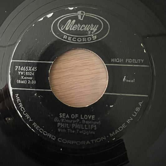 Phil Phillips & The Twilights - Sea Of Love / 1. US-Press. 1959 -. (VG/Neutral)