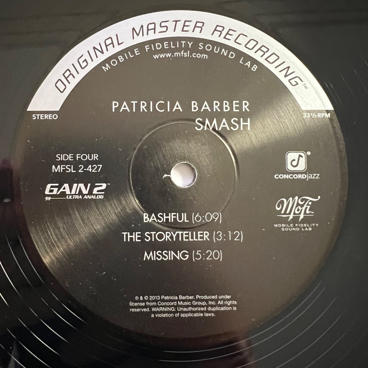 Patricia Barber - Smash / 2 LP - Audiophile Press. 2013  - (Mint)