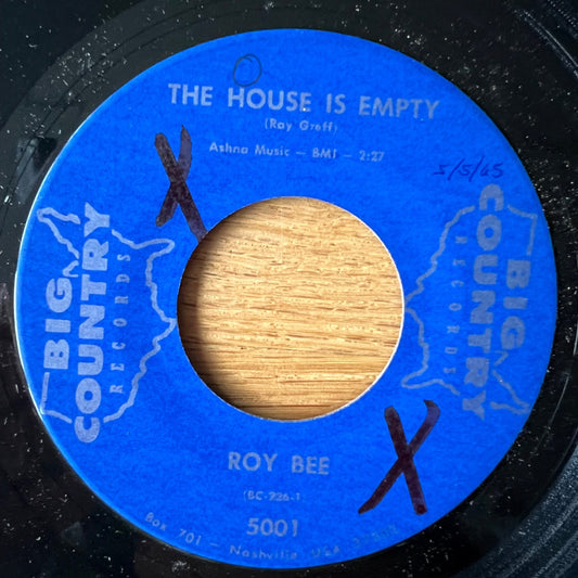 Roy Bee - The House Is Empty / 1. US-Press. 196? - (VG++/Neutral)