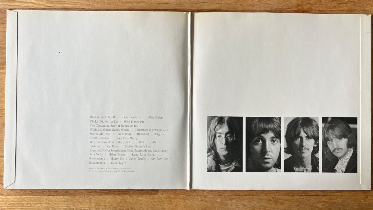Beatles - Same (White Album) / 1. D-Press. 1968 incl. all Inserts ! - (M-/M-)