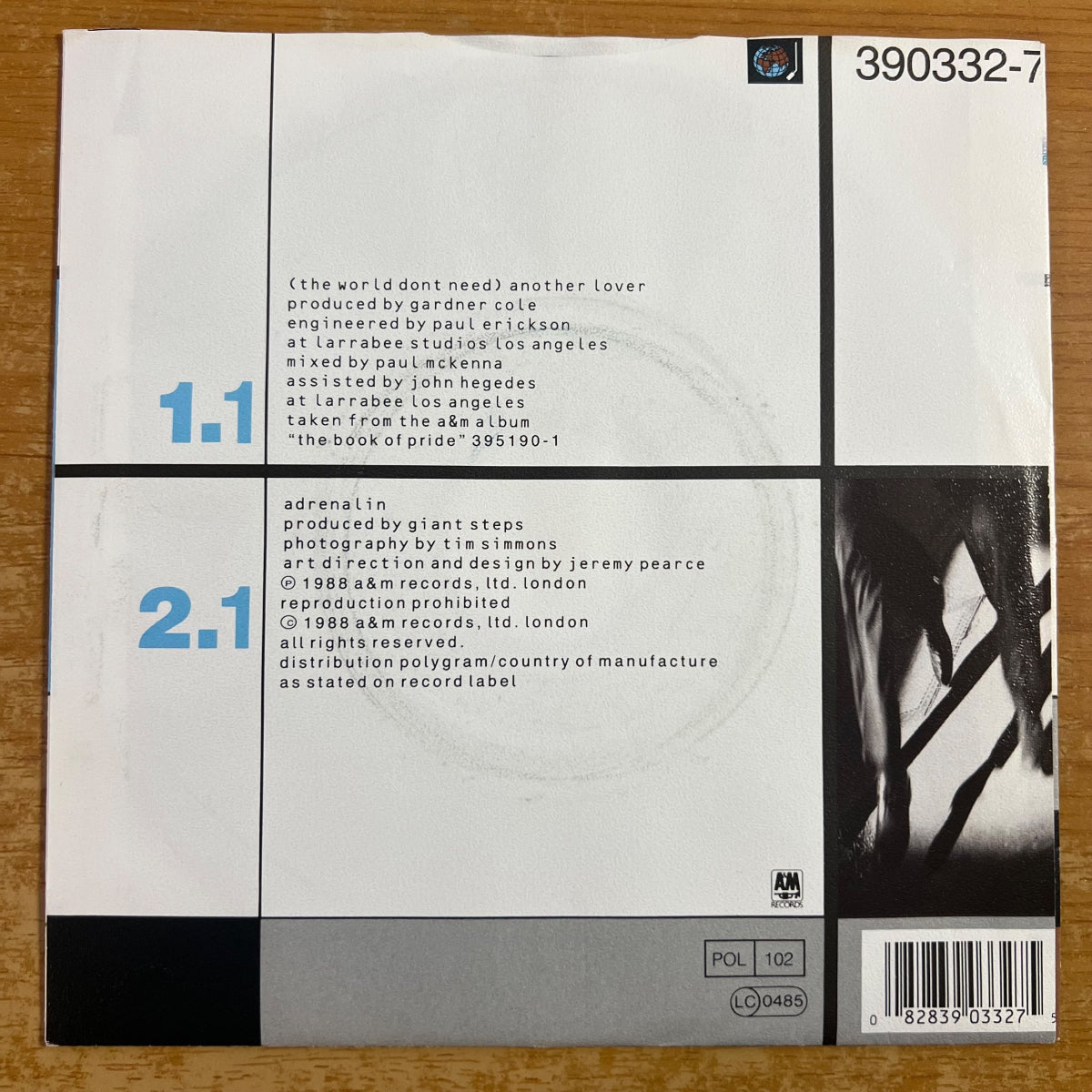 Giant Steps - (The World Don't Need) Another Lover / 1. D-Press. 1988 - (M-/VG++)