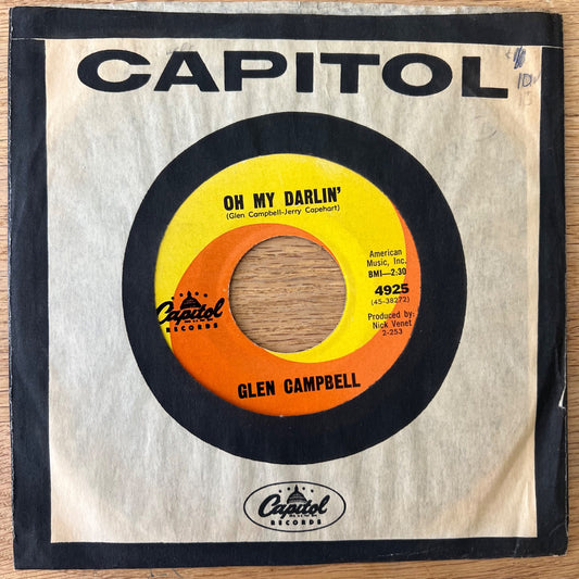 Glen Campbell - Oh My Darlin' / 1. US-Press. 1963 - (M-/VG++)