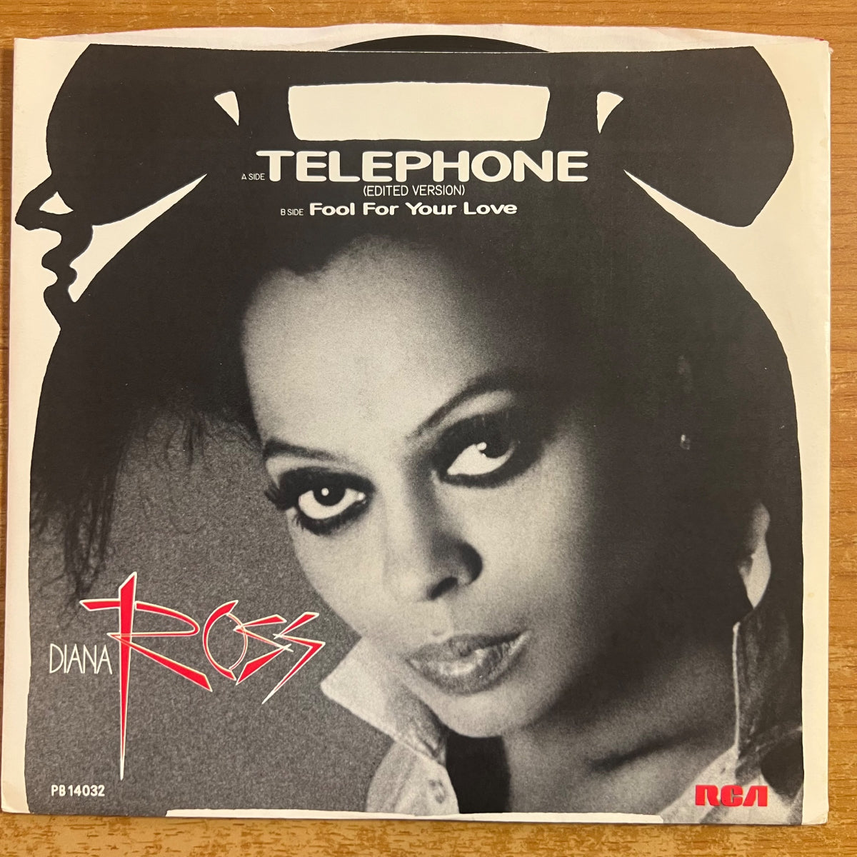 Diana Ross- Telephone / 1. US-Press. 1985 - (M-/M-)