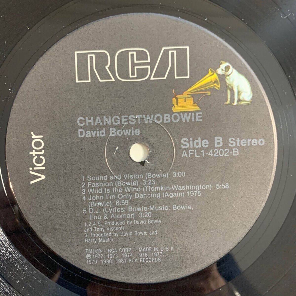 David Bowie - ChangesTwoBowie // 1. Presse américaine. 1981 - (VG++/VG++)
