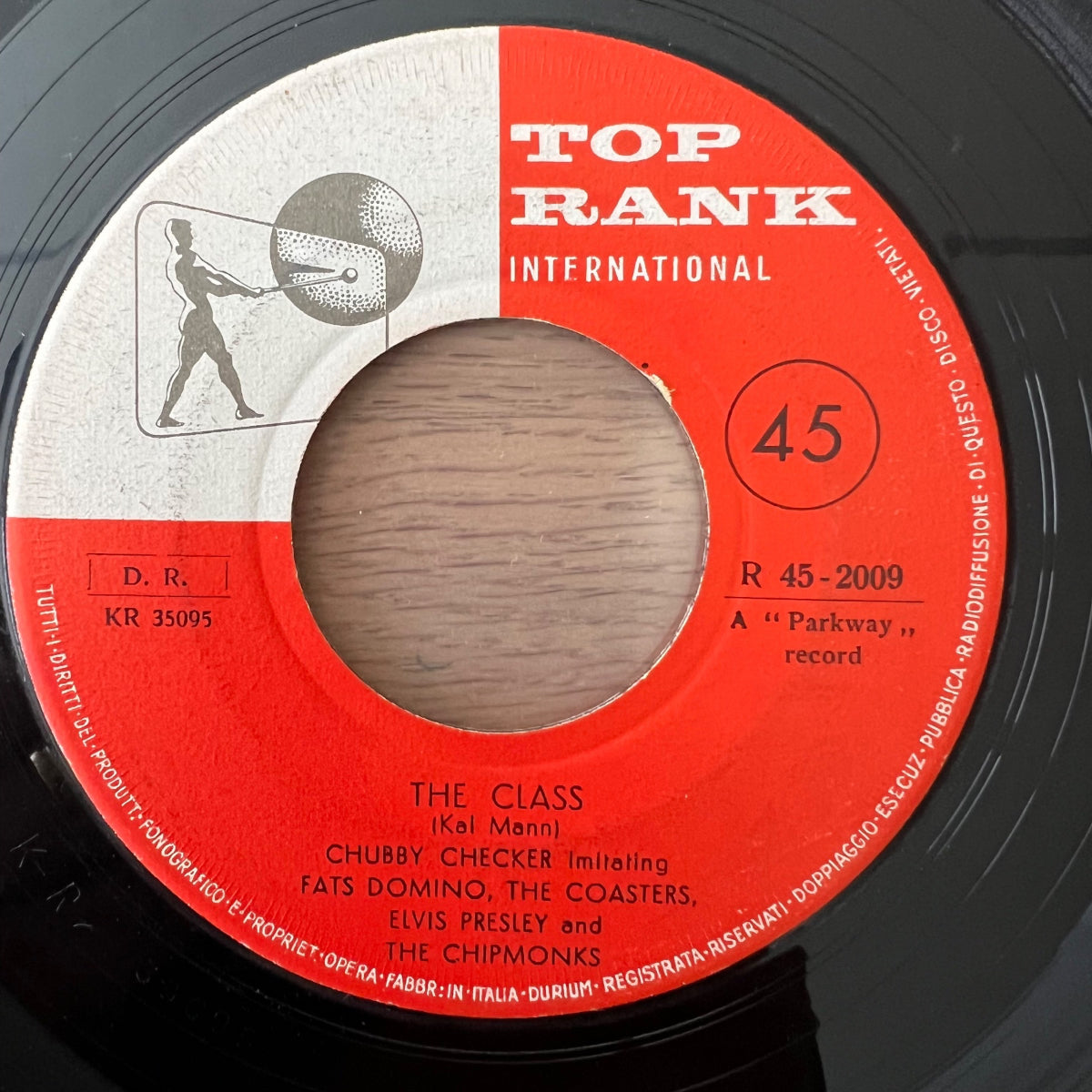 Chubby Checker - The Class / 1. Italy-Press 1959 - (VG/Neutral)