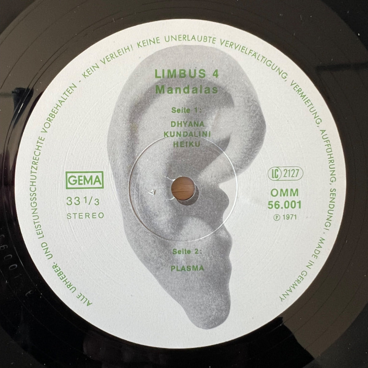 Limbus 4 - Mandalas / D-Press. RE von 1970 - (M-/M-)