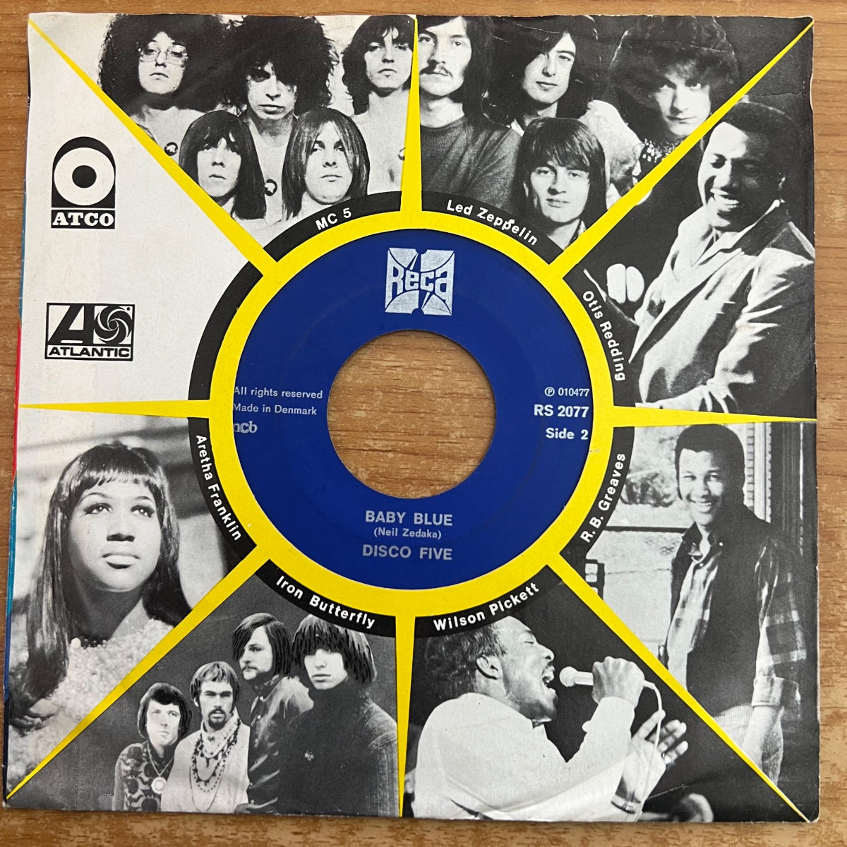Disco Five - Disco Woman / 1. Denmark-Press. 1977 - (VG+/VG+)