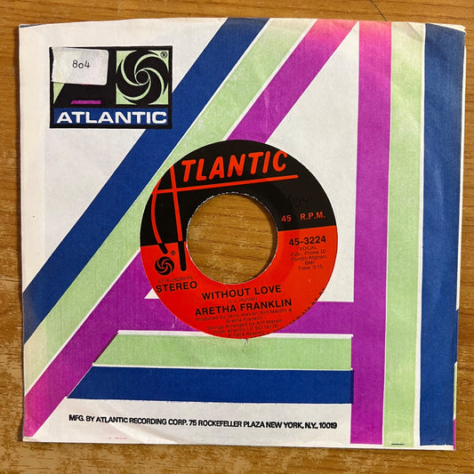 Aretha Franklin - Without Love / 1. US-Press. 1974 - (M-/VG++)