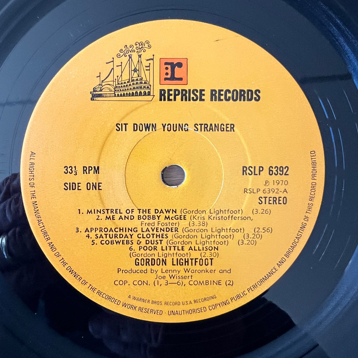 Gordon Lightfoot - If You Could read My Mind / Presse britannique. 1971 - (M-/VG++)