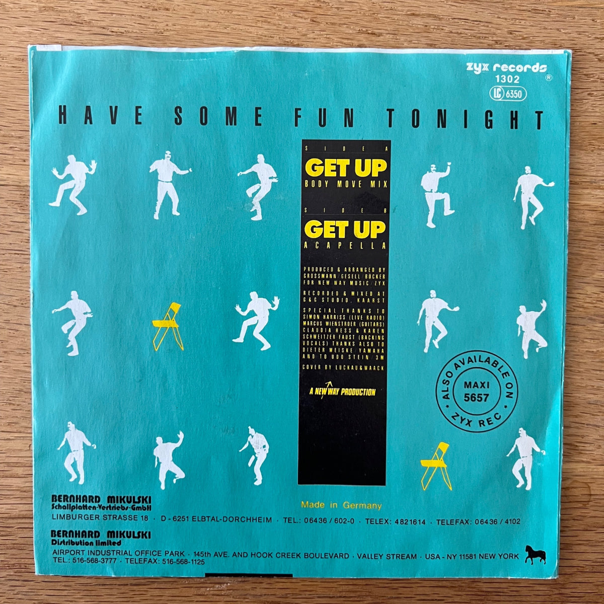 First Patrol - Get Up / 1. D-Press. 1987 - (M-/VG++)