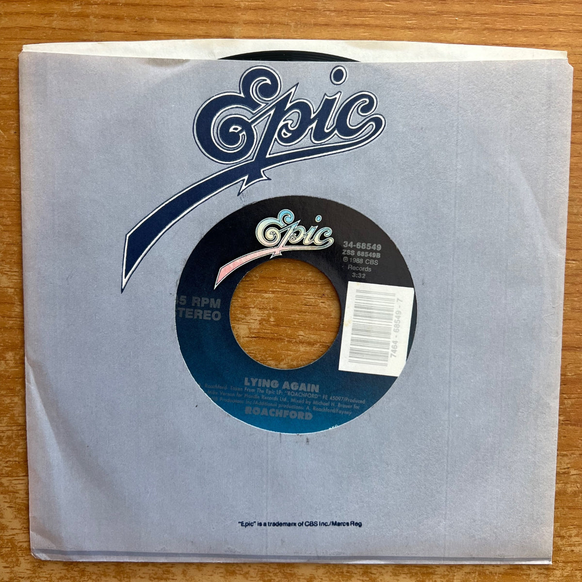 Roachford - Cuddly Toy / 1. US-Press. 1988 - (M-/VG++)