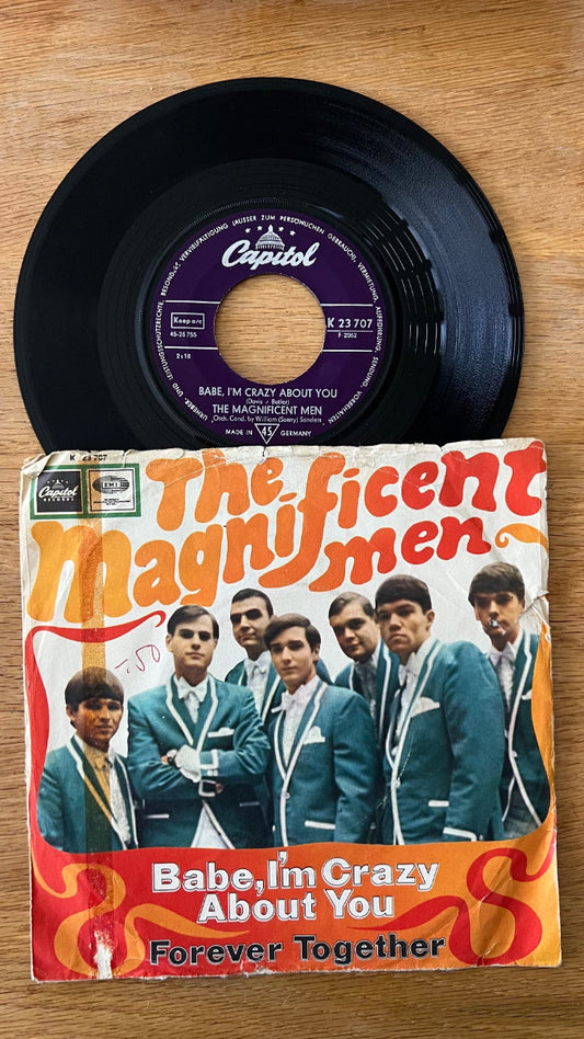 Magnificent Men - Babe, I'm Crazy 'Bout You / 1. D-Press. 1967 - (VG/G)