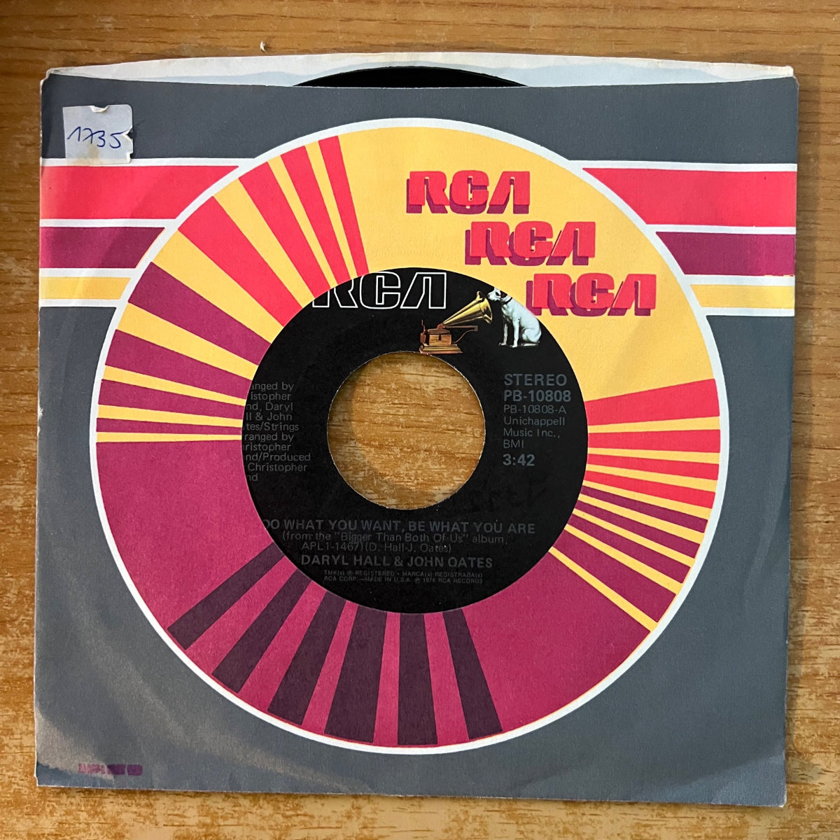 Daryl Hall & John Oates - Do What You Want, Be What You Are / 1. US-Press. 1976 (VG+/VG++)