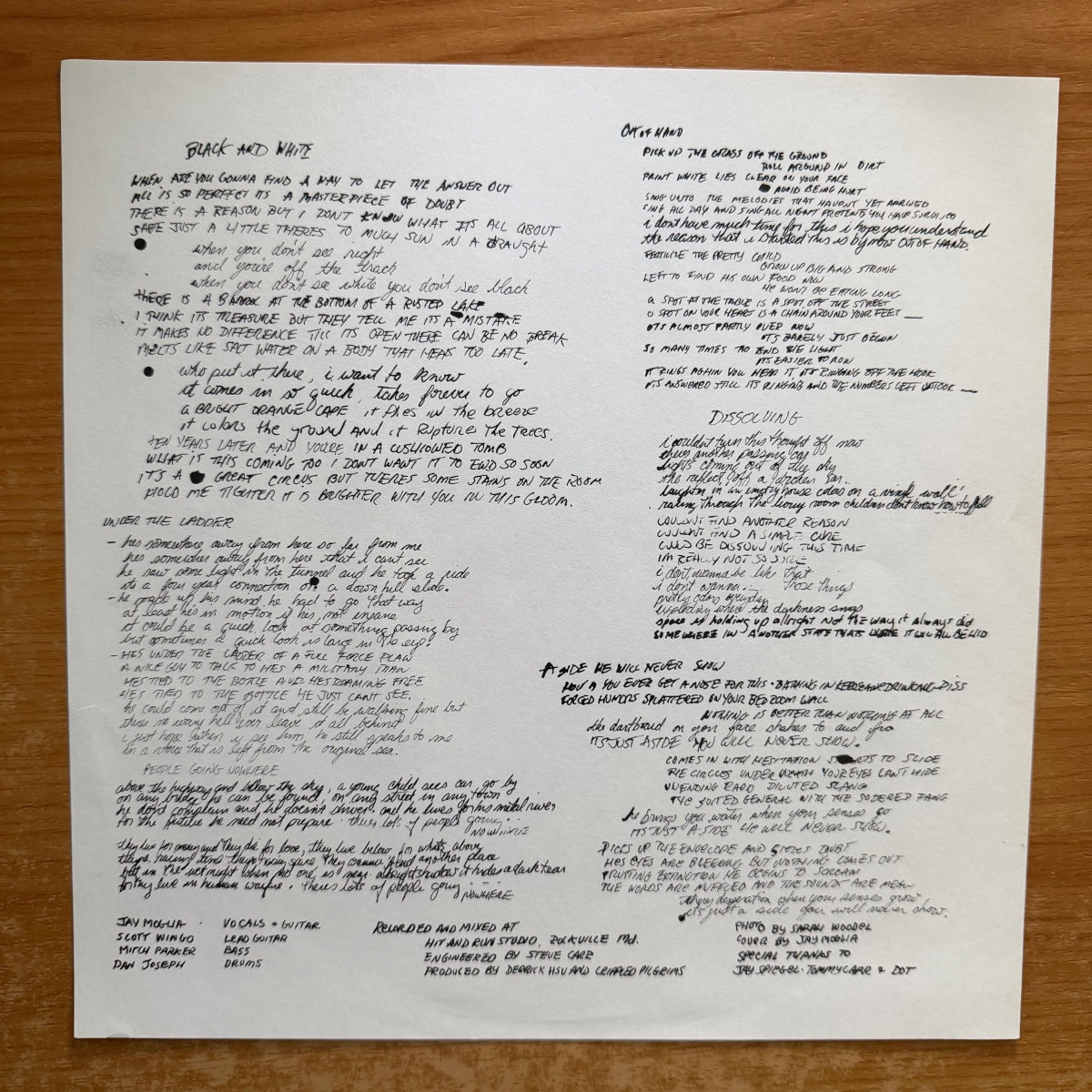 Crippled Pilgrims - Head Down, Hand Out / 1. US-Press. 1984 - (M-/M-)