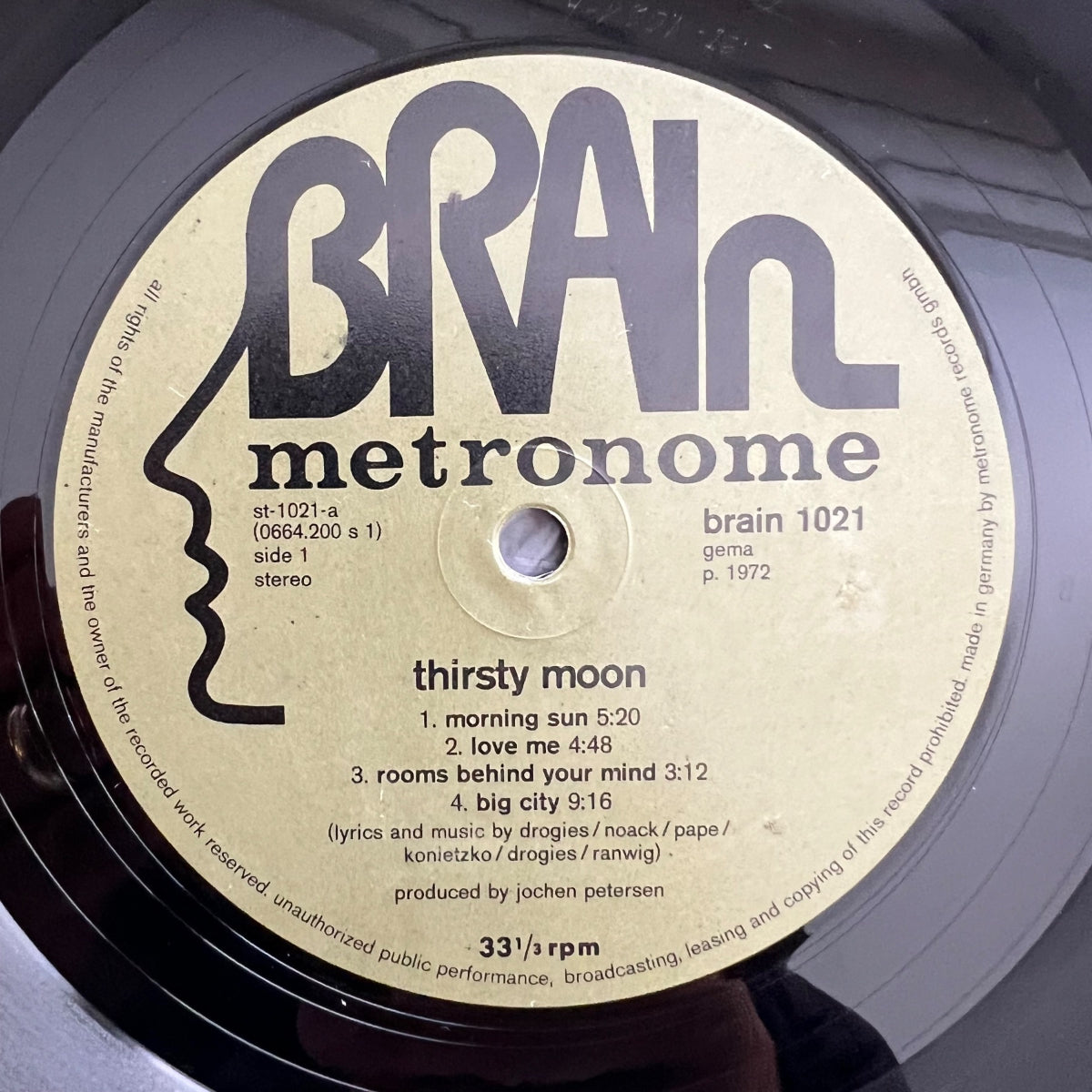 Thirsty Moon - Same / 1. D-Press. 1972 - (M-/M-)